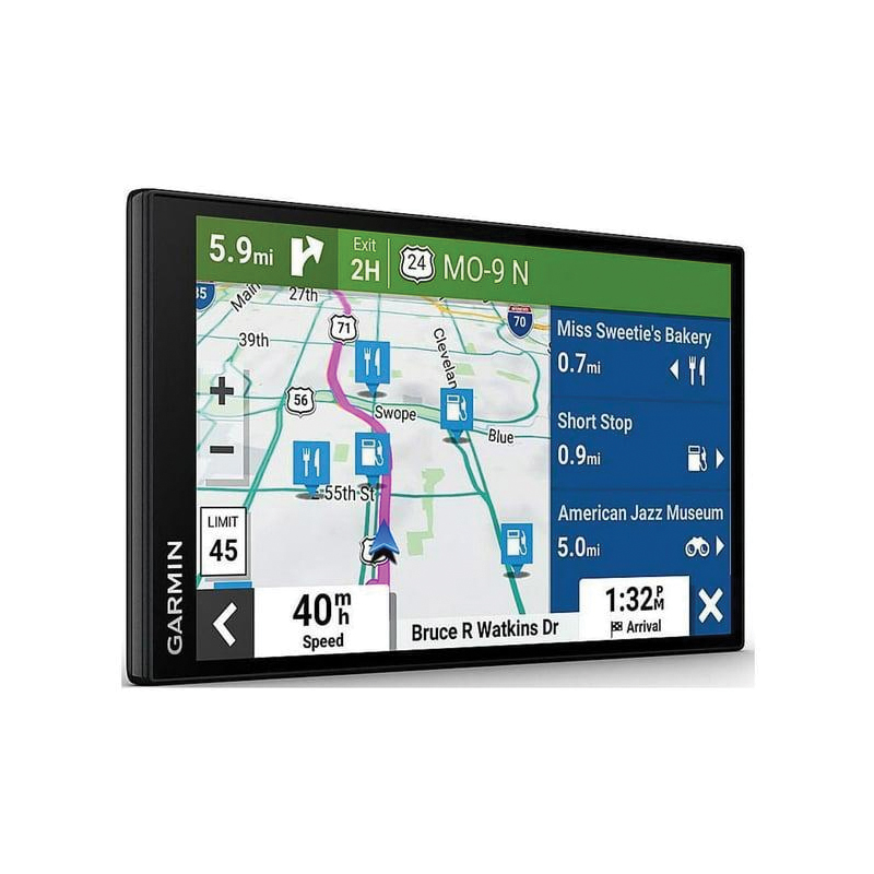 Garmin DriveSmart™ 76 Traveler’s Edition GPS Navigator | 7-inch HD Touchscreen | MENA & Europe Maps | Live Traffic | Voice Assist | Wi-Fi | Bluetooth | 010-02470-41