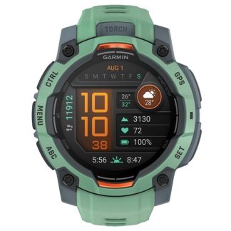 Garmin Instinct 3 GPS Smartwatch | 45mm | AMOLED | Neo Tropic | Neo Tropic Band | 010-02936-01