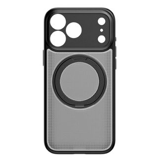 MOMAX Soma Crystal Magnetic Case for iPhone 18 Pro Max 6.9″ – Black