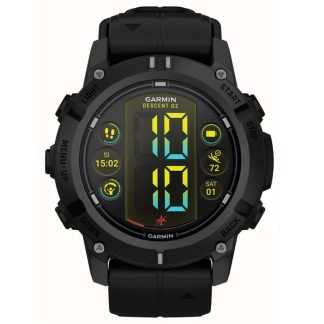 Garmin Descent G2 Dive Computer | 1.2-inch AMOLED | Sapphire Crystal | Black | 010-02986-00
