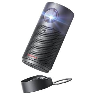 Nebula Capsule Air Portable Google TV Mini Projector – 720p HD | 150 ANSI Lumens | Black