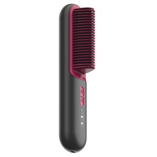 MOMAX Ultra Sleek Cordless Hair Straightener Brush – 15W – 2500mAh – HL12E – Grey