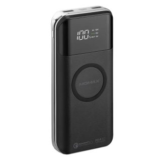 MOMAX Q.Power Air 2+ 20000mAh Wireless Power Bank – Black