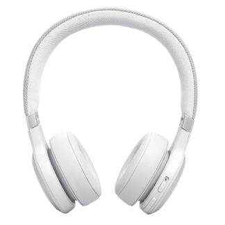 JBL Live 670NC Wireless Over-Ear Headphones | Adaptive Noise Cancelling | True Wireless | 65 Hours Battery Life | Hi-Res Audio | White