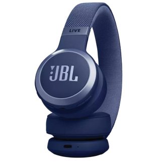 JBL Live 670NC Wireless Over-Ear Headphones | Adaptive Noise Cancelling | True Wireless | 65 Hours Battery Life | Hi-Res Audio | Blue