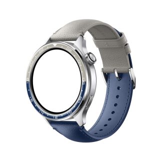 Xiaomi Watch S4 Dual-Tone Ceramic Bezel & Strap Kit – Blue/Gray