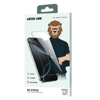 Green Lion 9H Steve Privacy Glass Protector – Designed for iPhone 17 Pro Max