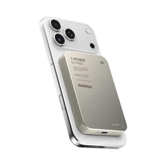 MOMAX Q.Mag X1 Qi2 10000mAh Gen 2 15W MagSafe Wireless Power Bank – Titanium