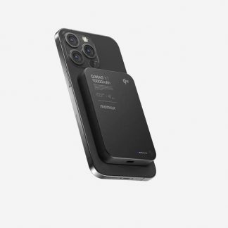 MOMAX Q.Mag X1 10000mAh Gen 2 15W MagSafe Wireless Power Bank – Black