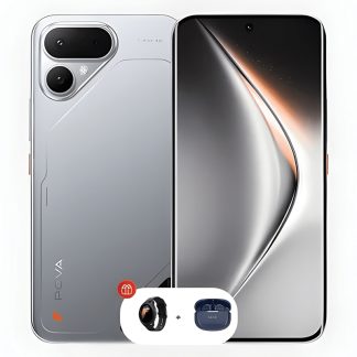 Tecno Pova Curve 2 5G 12GB 256GB (Tecno Watch 3 , Buds Air)- Melting Silver