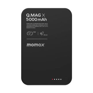 MOMAX Q.Mag X 5000mAh 15W MagSafe Wireless Power Bank