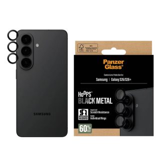 PanzerGlass® Hoops® Camera Lens Protector for Samsung Galaxy S26 / S26+ – Black