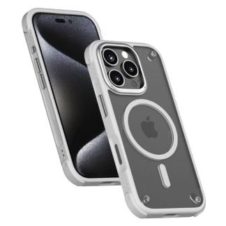 MOMAX Play Magnetic Case for iPhone 16 Pro Max 6.9″ – Grey