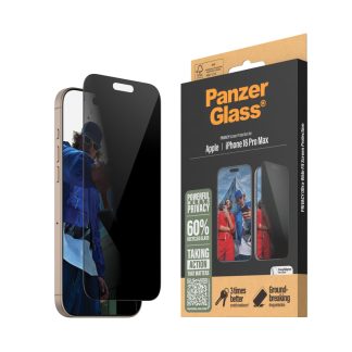 SAFE. by PanzerGlass® Privacy Screen Protector for iPhone 17  | Ultra-Wide Fit | Tempered Glass | EasyAligner Installation Tray | Privacy Filter | Scratch & Impact Resistant