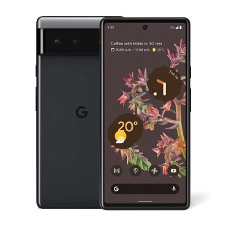 Google Pixel 6 Smartphone | 8GB RAM | 128GB Storage | 5G | Stormy Black