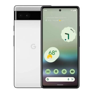 Google Pixel 6a Smartphone | 6GB RAM | 128GB Storage | 5G | chalk galet