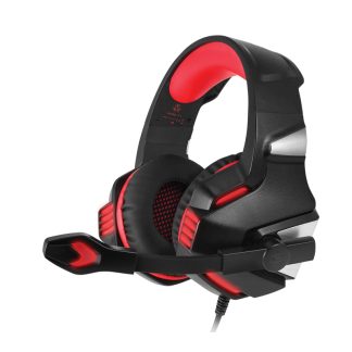 HUNTERSPIDER V-3 Gaming Headset | Stereo Sound | Black-Red | V-3
