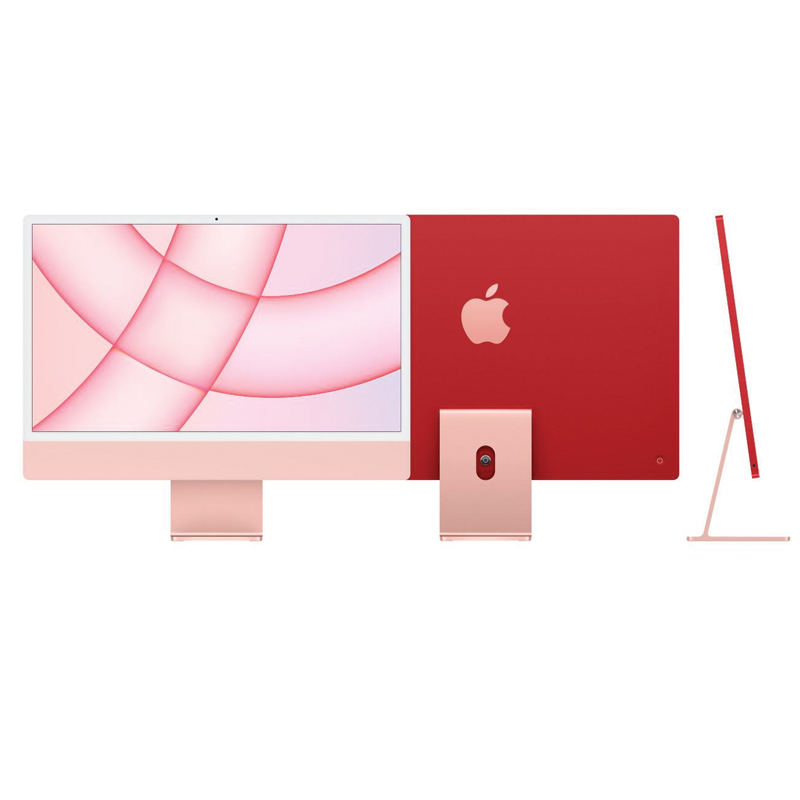 Apple iMac 24-inch M1 – 8-Core CPU / 8-Core GPU / 8GB / 256GB SSD – Pink - Image 2