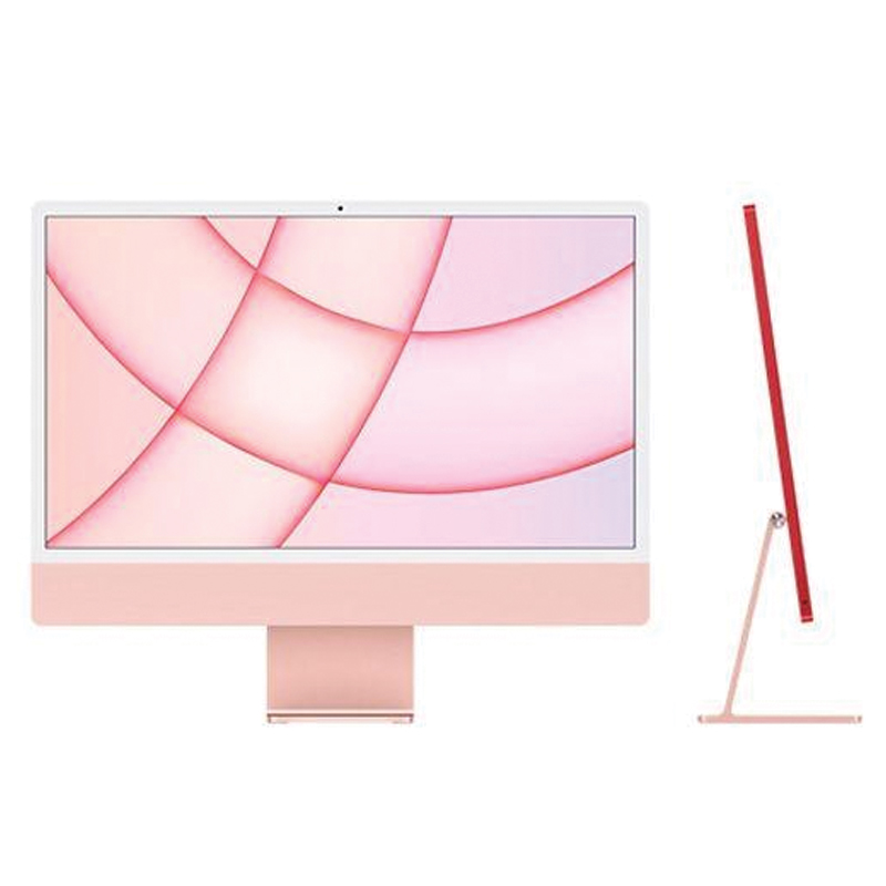 Apple iMac 24-inch M1 – 8-Core CPU / 7-Core GPU / 8GB / 256GB SSD – Pink - Image 2