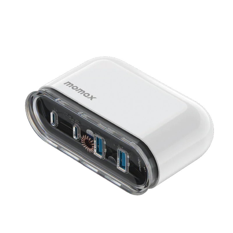 MOMAX 1-Charger Flow PD 80W 4 Ports Gan Desktop Charger - Image 2