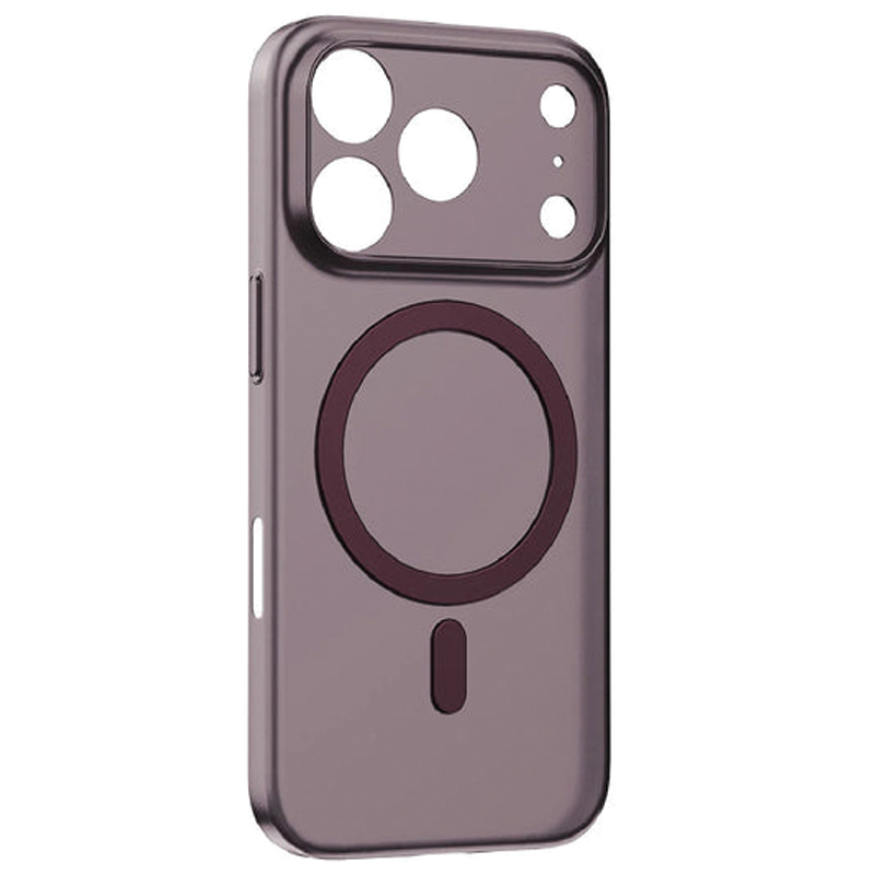 MOMAX Soma Slim Ultra-Thin Magnetic Case for iPhone 18 Pro – 0.6mm – MTAP26MR – Burgundy - Image 2
