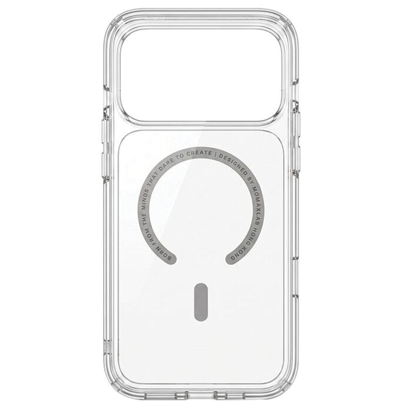 MOMAX Soma Zero Magnetic Case for iPhone 18 Pro Max 6.9″ – MXAP26XLT – Clear - Image 2