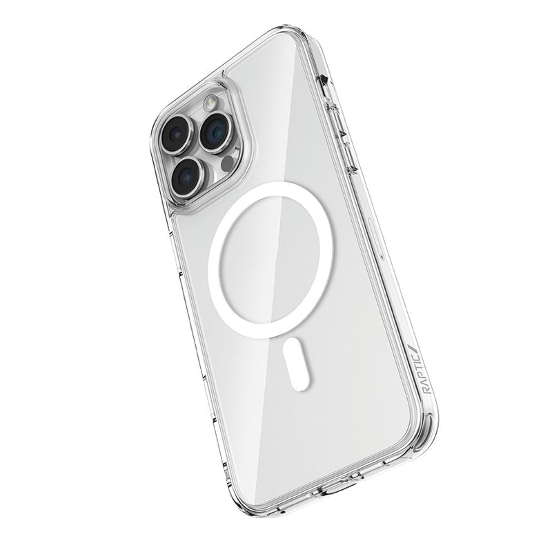 MOMAX UltraThin Magnetic Case for iPhone 16 Pro Max 6.9″ – Clear - Image 2