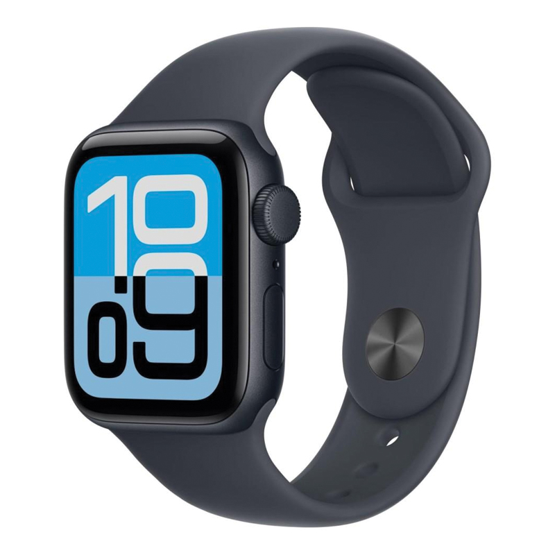 Apple Watch SE 3 GPS 40mm Midnight Aluminium Case with Midnight Sport Band M/L – MEHC4 - Image 2