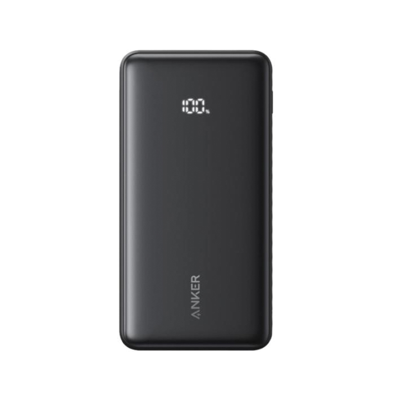 Anker Zolo Power Bank | 20,000mAh | 22.5W | Built-in USB-C Cable | USB-C + USB-A | Black - Image 2