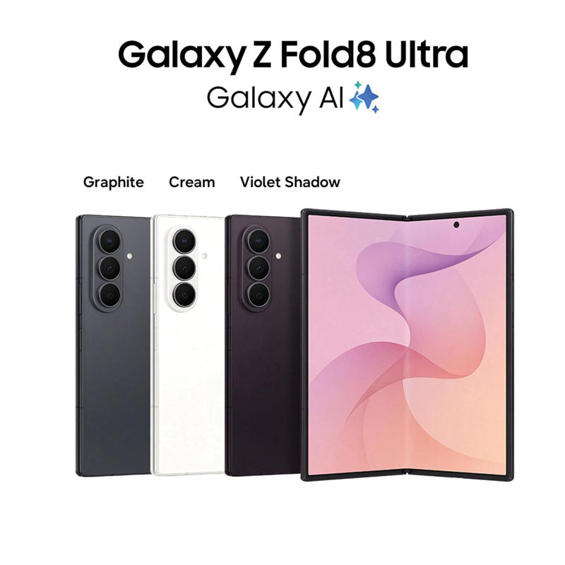 Samsung Galaxy Z Fold8 Ultra 12GB RAM 512GB Storage 5G -Violet Shadow - Image 2