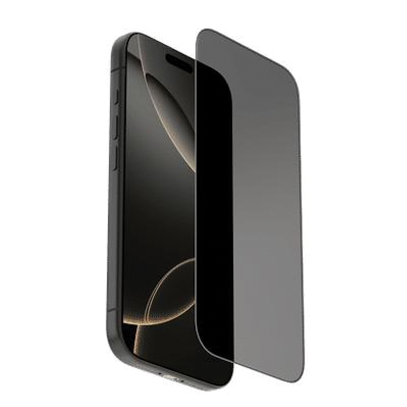 MOMAX Glass Pro+ Anti-Spy HD Tempered Glass for iPhone 17 Air – Black - Image 3