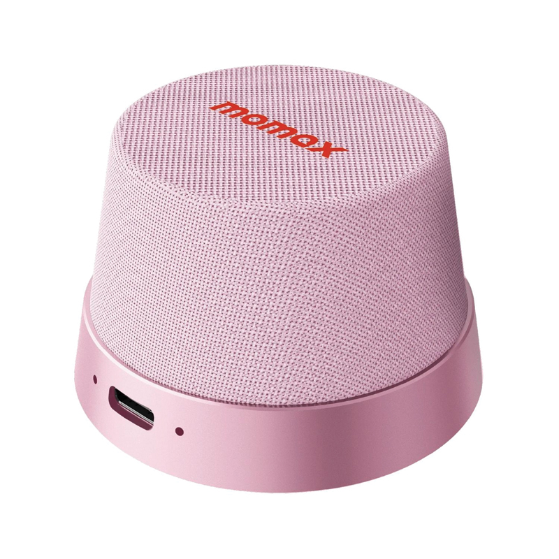 MOMAX 1-Vibe Go Magnetic Wireless Speaker | 3W | Bluetooth 5.3 | IPX6 | Rose Gold - Image 3
