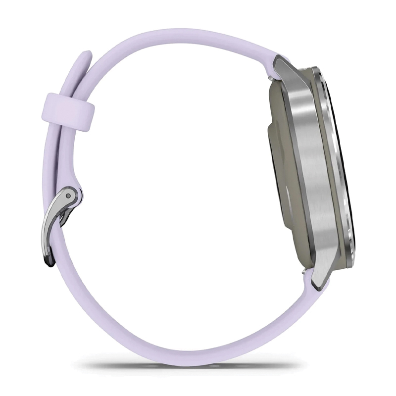 Garmin Venu 4 (41mm) GPS Smartwatch | Wi-Fi | Gray with Silver + Periwinkle | Worldwide | 010-03013-01 - Image 3