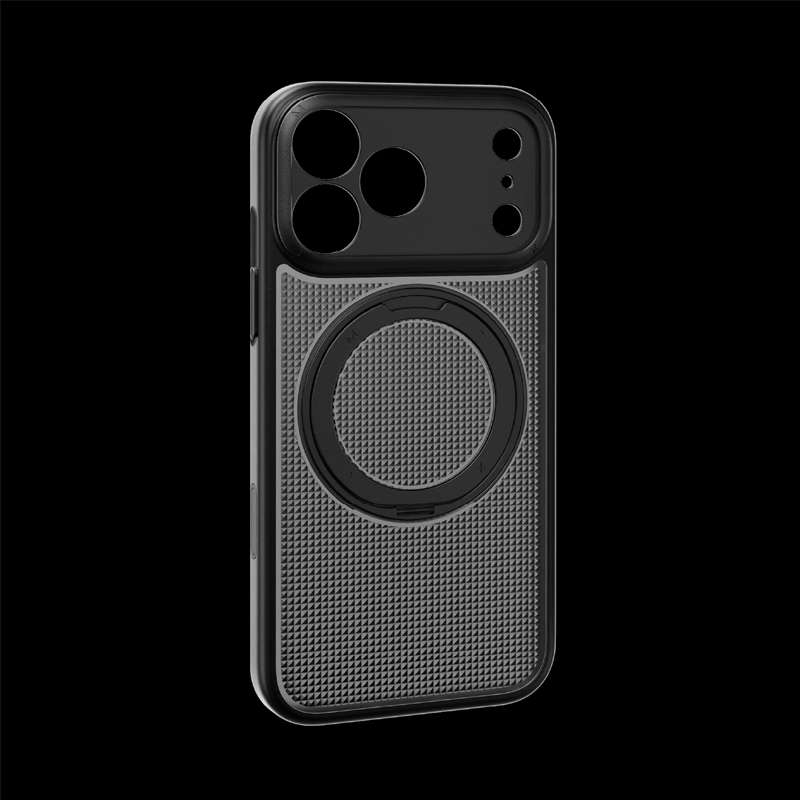 MOMAX Soma Crystal Magnetic Case for iPhone 18 Pro Max 6.9″ – Black - Image 3