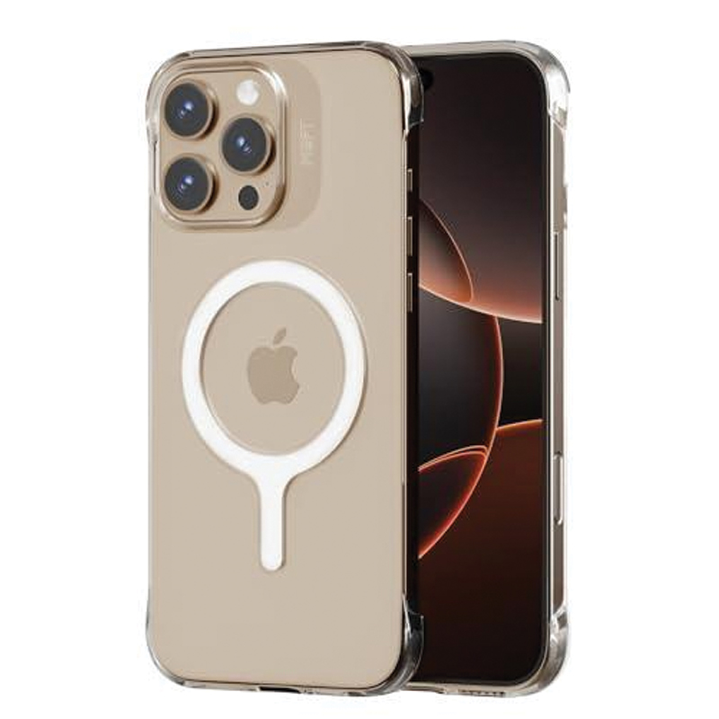 MOMAX UltraThin Magnetic Case for iPhone 16 Pro Max 6.9″ – Clear - Image 3
