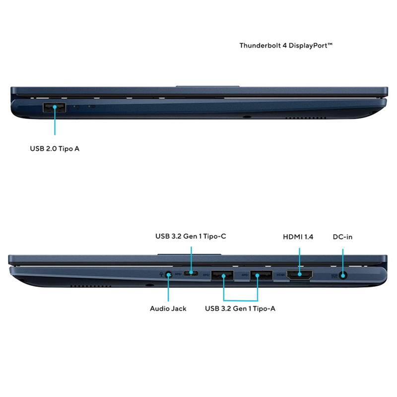 ASUS Vivobook 14 X1404VA-EB2257W | Intel Core 7 150U | 16GB RAM | 1TB SSD | 14-inch FHD IPS Display | Intel Graphics | Windows 11 Home - Image 3