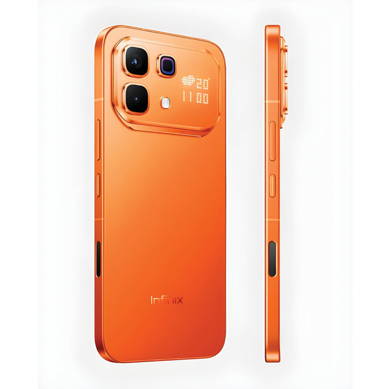 Infinix Note 60 Pro 8GB RAM 256GB Storage 5G – Solar Orange - Image 3