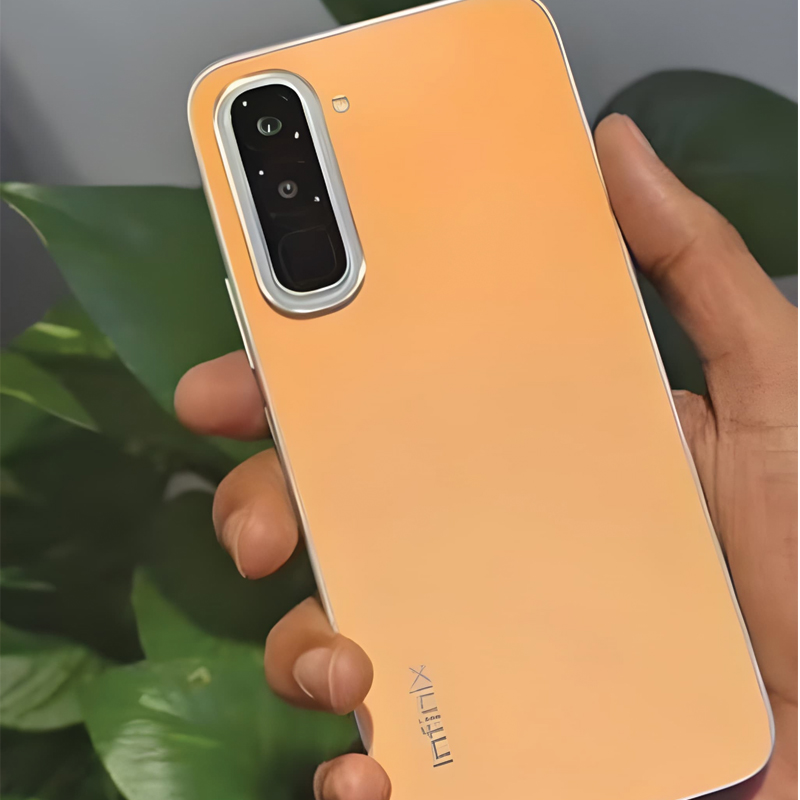 Infinix Hot 70 6GB RAM 256GB Storage -Thermo Orange - Image 3
