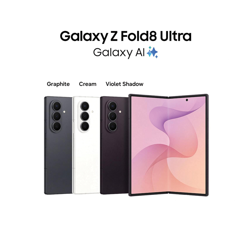 Samsung Galaxy Z Fold8 Ultra 12GB RAM 256GB Storage 5G -Graphite - Image 3