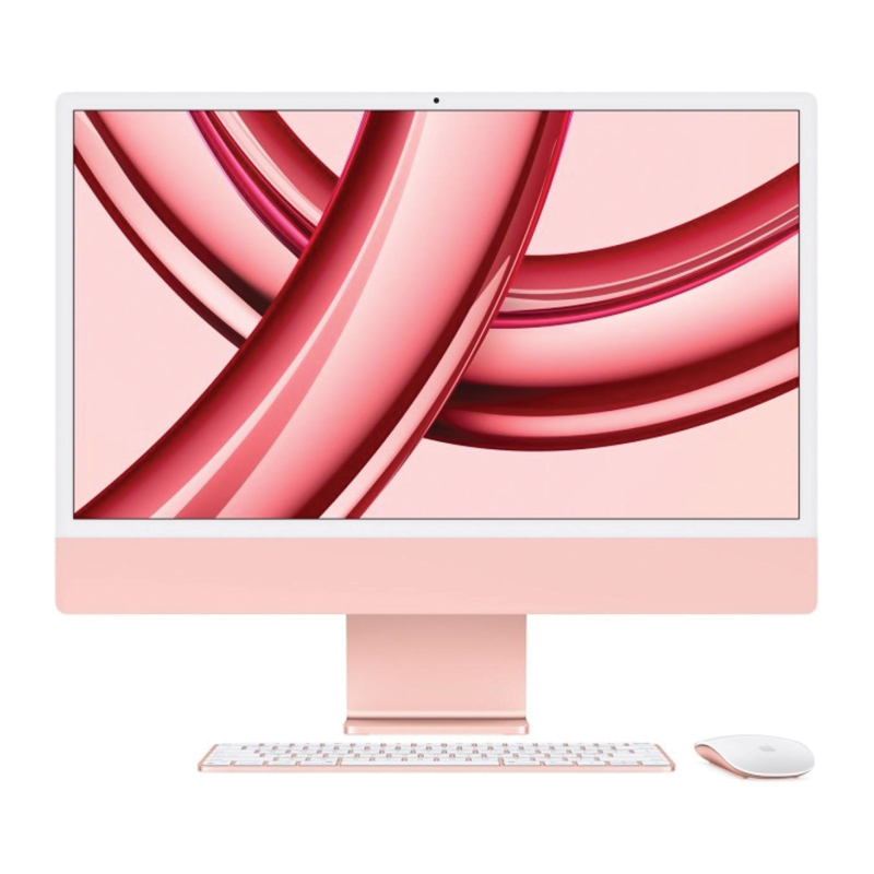 Apple iMac 24-inch M3 – 8-Core CPU / 10-Core GPU / 8GB / 256GB SSD – Pink - Image 4