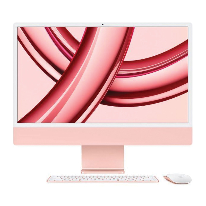 Apple iMac 24-inch M1 – 8-Core CPU / 8-Core GPU / 8GB / 256GB SSD – Pink - Image 4