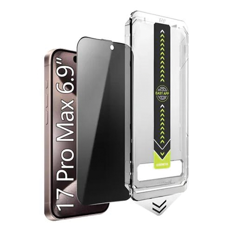 MOMAX Glass Pro+ Anti-Spy HD Privacy Glass – iPhone 18 Pro Max / iPhone 17 Pro Max 6.9″ - Image 4