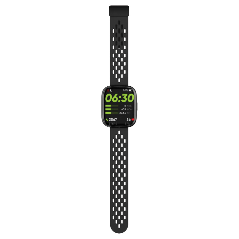 MOMAX 1-Wear Lite Smart Watch – 1.83″ Display – IP68 – 100+ Sports Modes – SW1SD – Black - Image 4