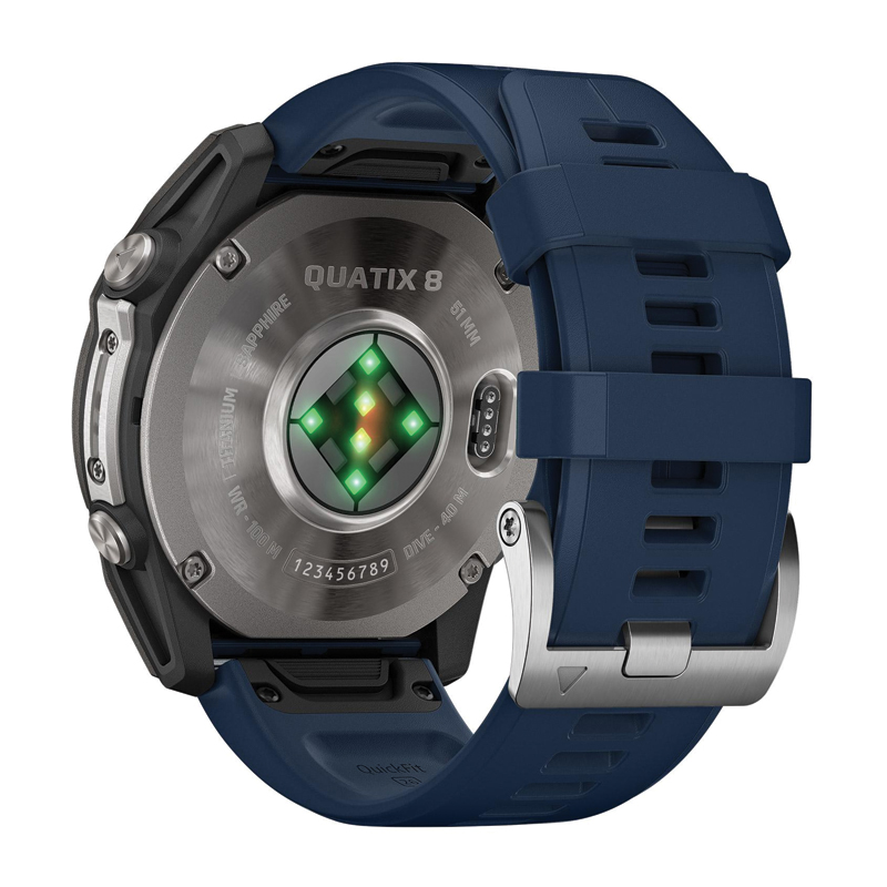 Garmin quatix® 8 | 51mm | AMOLED | Sapphire | Marine GPS Smartwatch | EMEA | 010-02905-91 - Image 4