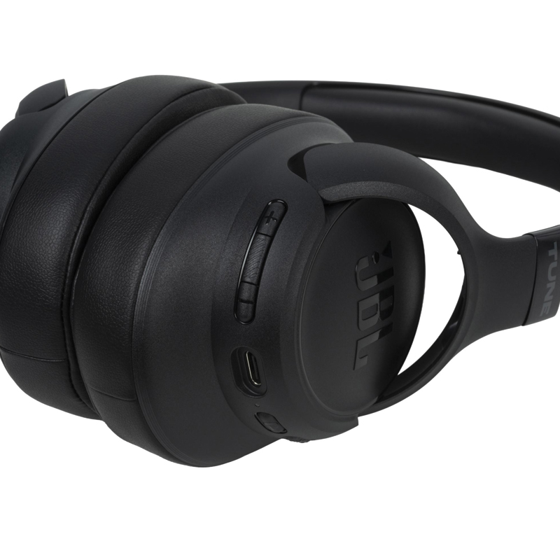 JBL Tune 780NC Wireless Over-Ear Headphones | Adaptive Noise Cancelling | Hi-Res Audio | Spatial Sound | Bluetooth | Up to 76 Hours Battery Life | Black - Image 4
