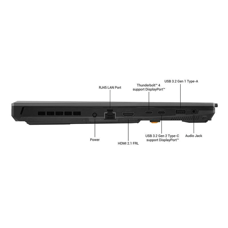 ASUS TUF Gaming F16 | FX608JHI-TU657W | Intel Core i7-14650HX | 16GB RAM | 512GB PCIe Gen4 SSD | NVIDIA GeForce RTX 5050 | 16-inch FHD+ | Windows 11 Home | Gray - Image 4