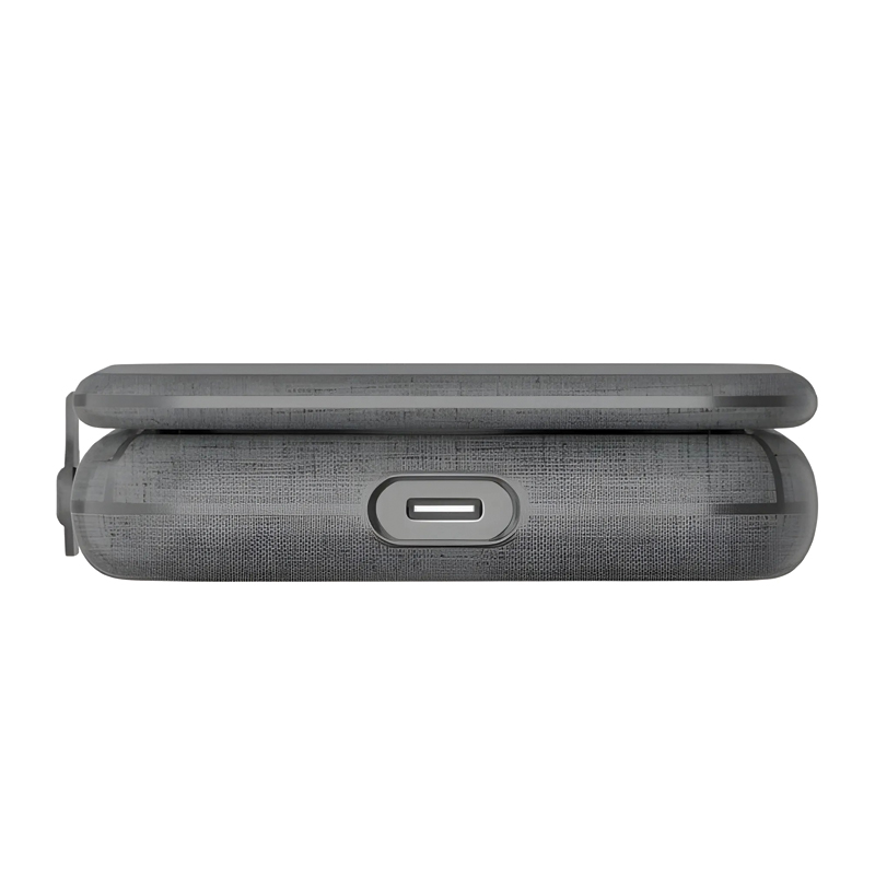MOMAX Q.Mag Go 20W 2-in-1 Wireless Charger with MagSafe – UD30MFIE – Grey - Image 4